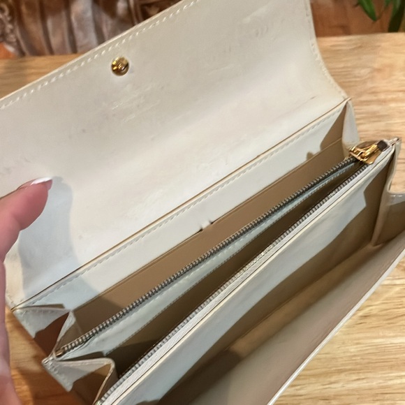 LOUIS VUITTON LV Monogram Vernis Porte Feuille Sarah Long Bifold Wallet TH1025 - Picture 5 of 15